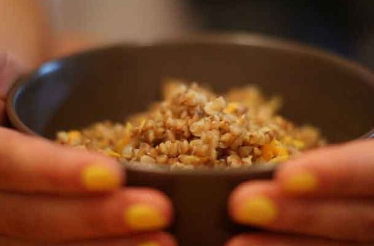Dieta de trigo mouro