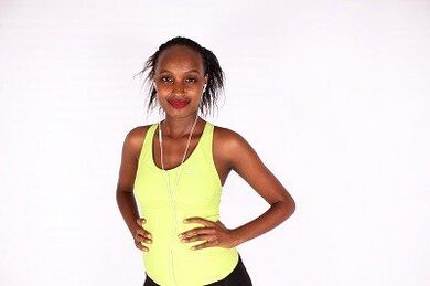 Rapaza despois dun longo paseo