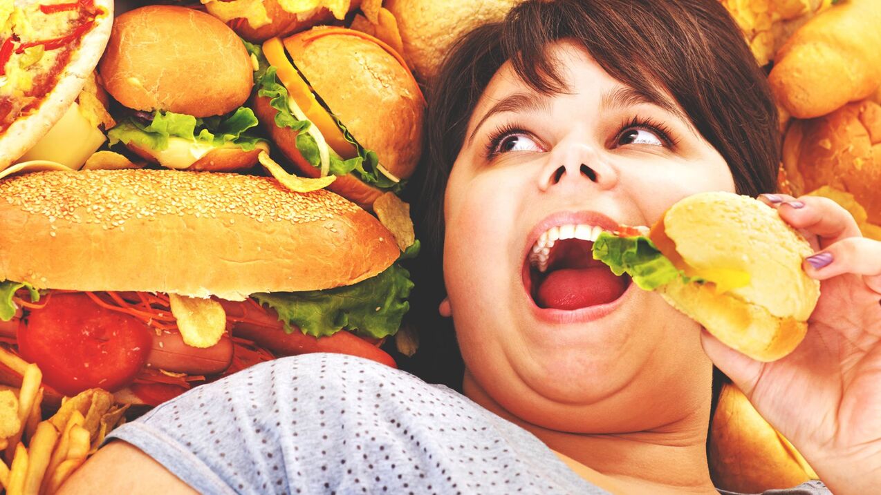 Descomposición da dieta querida