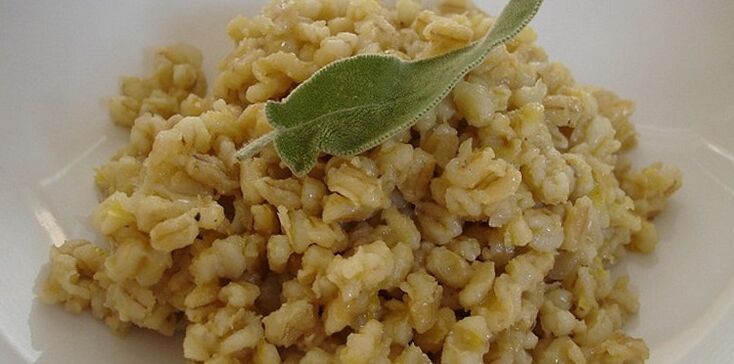 mingau de cebada perlada para adelgazar